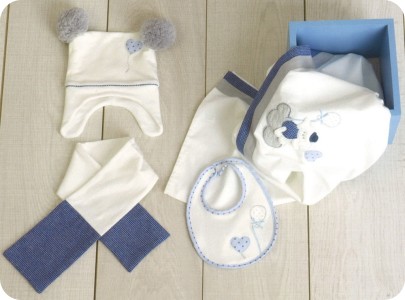 Modellistica accessori in tessuto neonato